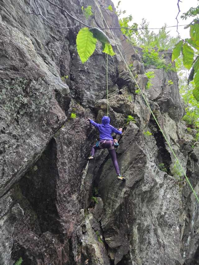 rock climbing in rumney new hampshire
